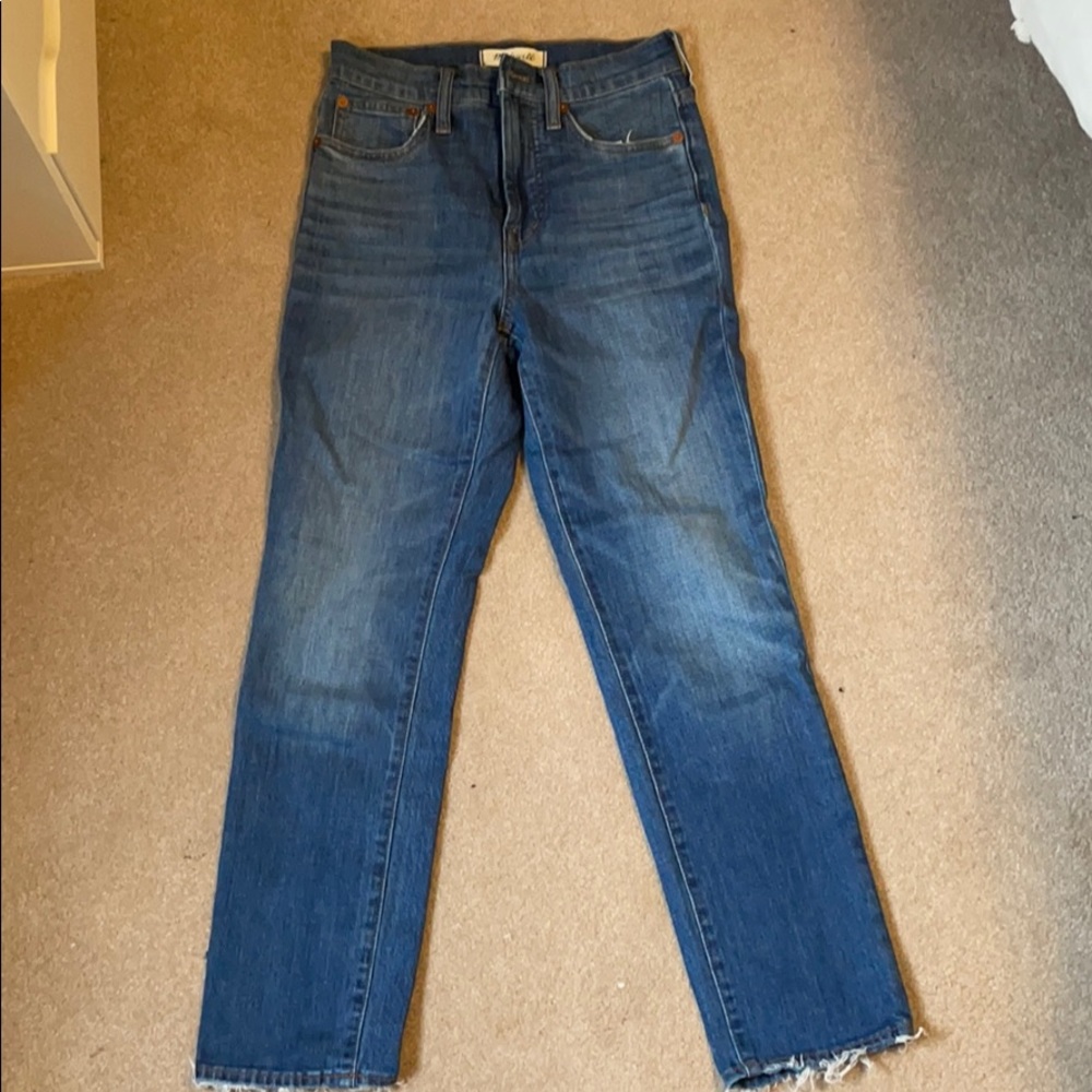 Madewell The Perfect Vintage Crop Jean size 24